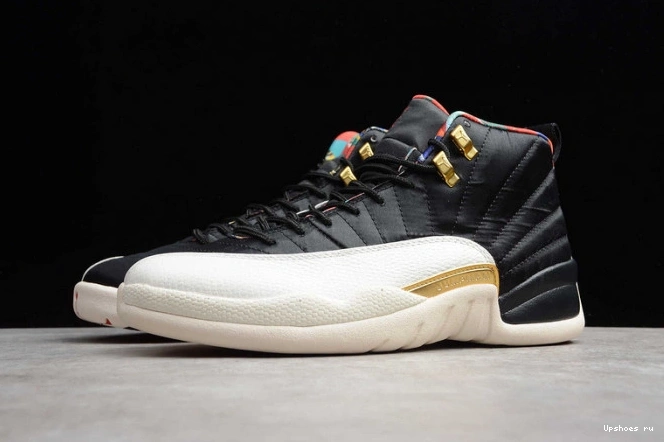 Chinese CI2977-006 Black Jordan 12 Year New  0718